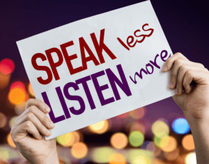 listen more to win claims